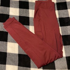 Popfit leggings. Full length. Pockets.